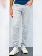 Jeans da uomo grigio chiaro