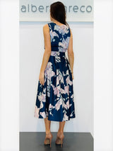 Gonna svasata midi in raso fantasia