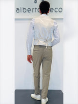 Abito due bottoni con gile