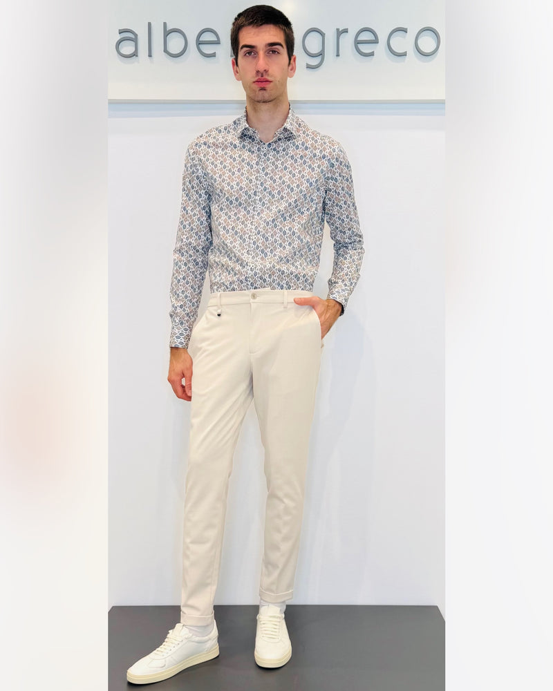 Pantaloni uomo eleganti in jersey