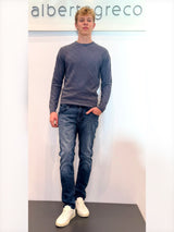 Maglia uomo operato a spina pesce