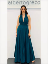 Abito con scollo all'americana
