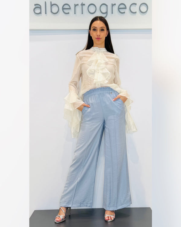 Pantaloni palazzo leggeri