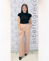 T-shirt con maniche ad aletta